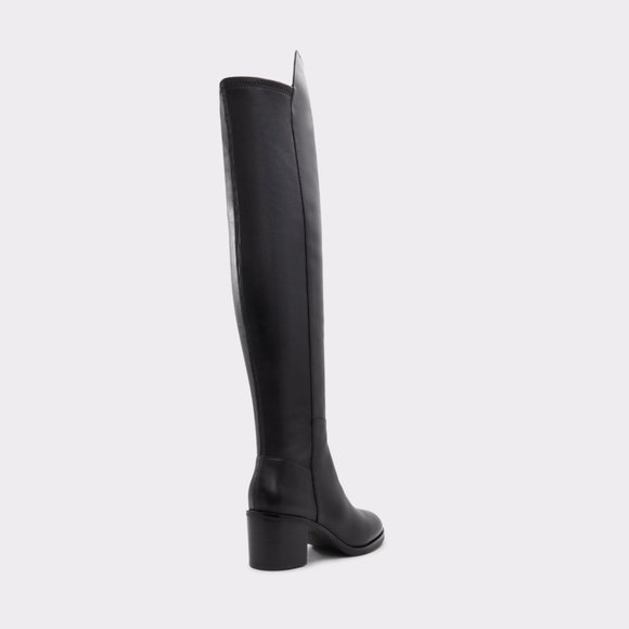 Aldo Black Heeled Boots - Picture 14 of 14